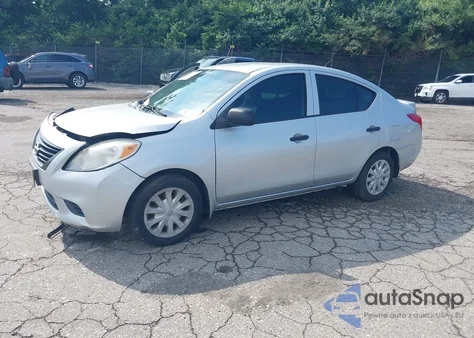 2014 Nissan Versa 1.6 S+ from USA, damaged, VIN 3N1CN7AP7EL804778